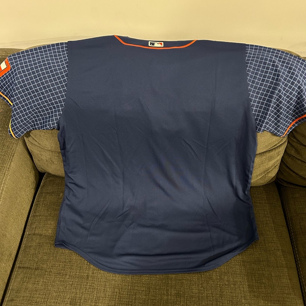 Nike Houston Astros City Connect Jersey Baseball MLB Space Men’s Sz: XL - Picture 7 of 7